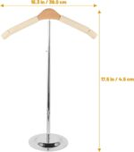 COHEALI Adjustable T Shirt Display Flexible Shoulder Stand Shirt Rack Portable Hanging Metal Clothes Hanger Rack for Clothing Garment Coat Retail Vendor, 0YI352161A5662C84CEW - Image 4