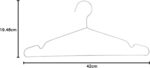 Amazon Basics Stainless Steel Clothes Hangers - Pack of 50, Chrome - Image 6