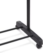 Amazon Basics Clothes Rail with Wheels, Chrome, 91.5-145cm x 42cm x 134-161cm - Image 5