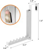 Over The Door Drying Rack Clothing for Laundry Hanger Folding Laundry Hanging Clothes Rack - Image 4