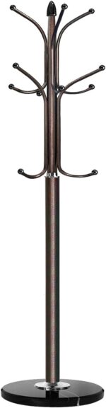 ORCHID M® Coat Racks, Coat Stand Metal Hat Heavy Bedroom Hallway Free Standing Clothes Hat Rack Hangers Hat Hanger Holde - Image 8