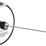 PINKE Retractable Clothesline, 304 Stainless Steel Clothes Dryer Laundry Line with Adjustable Stainless Steel Rope String Hotel Style Heavy Duty, 9.2 Feets, Laundry Accessories, Round Style