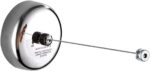 PINKE Retractable Clothesline, 304 Stainless Steel Clothes Dryer Laundry Line with Adjustable Stainless Steel Rope String Hotel Style Heavy Duty, 9.2 Feets, Laundry Accessories, Round Style
