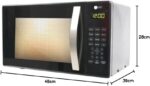 AFRA Digital Microwave Oven, 25L Capacity, Auto Cooking Function, 5 Power Levels, Grill, Defrost, 1000W, Black Finish, AF-2510MWBK, 2 years warranty - Image 2