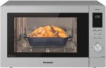 Panasonic 34L Convection Microwave Oven, Nn-Cd87, Silver, With Healthy Air Fryer Menus