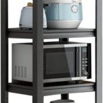 Heavy Du 3 5 Tier Adjustable Metal Sto Rack Kitchen er's Shelf Versatile Shelving Unit for Ga Office Living Room Outdoor Black 50x35x118cm