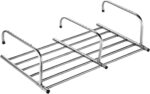 MOTIM Extended Drying Clothes Rack, Stainless Steel Retractable Towels Rack Balcony Windowsill Foldable Laundry Racks Guardrail Corridor Drying Rack Outdoor Telescopic Shoe Rack(86-158 * 42cm)