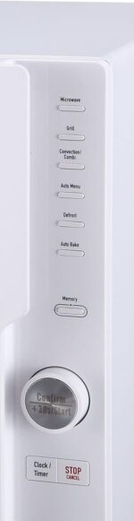 Sharp 28 Liters 2500W Convection Microwave R-28Cn(W), Completely Digitised With Combination/Grill/Reheat Cooking White"Min 1 year manufacturer warranty" - Image 4