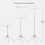 MOTIM Garment Hanger For Steaming Clothes, Steam Rack For Clothes, Handheld Garment Steamer Rack, Clothes Hanger Steamer Hanger standing, Steam Iron Stand - Image 5