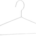 Amazon Basics Stainless Steel Clothes Hangers - Pack of 50, Chrome