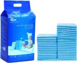 Cute 'n' Cuddle Baby Disposable Changing Mats – Waterproof & Ultra Absorbent Diaper Changing Pads (60x90cm, Pack of 60) Leakproof Travel Changing Mat Liners for Newborn & Toddlers