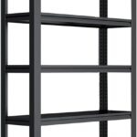 Garage Shelves Heavy Duty Storage Shelves, 5-Tier Adjustable Garage Shelving Units, Boltless Assembly, Metal Storage Rack For Warehouse Basement Pantry Office(100x35x183cm)