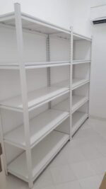 Heavy Duty Boltless Metal Storage Rack – 5 Tier Adjustable Shelves, 1200x450x2000mm, Garage & Warehouse Organizer, Industrial Steel Shelving Unit for Home, Office, Shop – Easy Assembly - Image 3