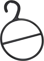 Alipis 30 Pcs Tie Hanger Clothing Storage Bags Ring Stand Hangers for Clothes Clothing Organizer Coat Hanger Rings Bathrobe Organizer Ring Clothes Hanger Circle Shape Coat Hanger Scarf - Image 7