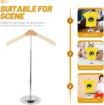 COHEALI Adjustable T Shirt Display Flexible Shoulder Stand Shirt Rack Portable Hanging Metal Clothes Hanger Rack for Clothing Garment Coat Retail Vendor, 0YI352161A5662C84CEW - Image 2