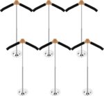 6 Pack Adjustable T Shirt Display Flexible Shoulder Stand，Portable Clothes Hanger Rack for Clothing Garment Coat Retail Vendor，Shirt Rack，Metal Clothing Display Rack,17.3 x 31.3 Inch