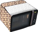 Stylista Microwave Oven Cover for Samsung 32 L Convection MC32K7055QT, Geometric Pattern - Image 5