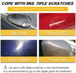 PINKE Car Polish and Scratch Remover with Sponge, T-221A, Aluminum Oxide, Fine Grit, Suitable for Metal, Plastic, Chrome, Glass, Car Care, Pink - Image 6