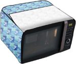 The Furnishing Tree Microwave Oven Cover for LG 28 L Convection MC2886BRUM Surface Pattern Blue - Image 5