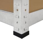 Monster Racking 3 Garage Shelving Units 5 Tier Storage Warehouse Bays Industrial Heavy Duty Boltless Galvanised Steel Shelves/FREE Rubber Mallet & Bay Connectors - Image 5