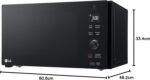 LG MH8265DIS Smart Inverter Microwave With Grill - 1200 Watt, 42 Liters, Black-(International warranty) - Image 10