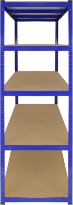 Monster Racking Garage Shelving Unit / 5 Tier 1600mm Wide x 600mm Deep/Steel & MDF Shelves - Image 4