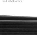 ManGotree 20-Pack Black Non-Slip Velvet Hangers 45cm With 360 Degree Rotatable Hook - Durable & Slim - Non Slip Hangers for Coat Hangers - Pant Hangers… - Image 6