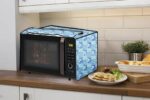 The Furnishing Tree Microwave Oven Cover for LG 28 L Convection MC2886BRUM Surface Pattern Blue - Image 3