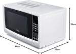 Clikon 20 Liter Digital Microwave, Express Cooking Function, Child Lock Feature, 700 Watts, 2 Years Warranty, White - CK4317 - Image 7