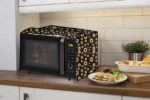 The Furnishing Tree Microwave Oven Cover for IFB 20BC4 20-Litre 1200-Watt Convection Floral Pattern Yellow - Image 3