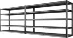 REIBII 55" W Garage Shelving, 3000LBS Garage Storage Shelves Heavy Duty Shelving Adjustable Metal Shelving Unit for Storage Rack Garage Shelves Industrial Storage Shelf 55" W x 26" D x 78" H 2PCS