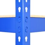 Monster Racking 3 Bays 90cm Warehouse Shelves Storage Garage Shelving Unit Steel 5 Tier - Image 6