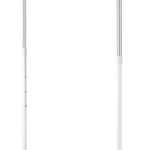 Whitmor Deluxe Adjustable Garment Rack - Rolling Clothes Organizer - White and Chrome