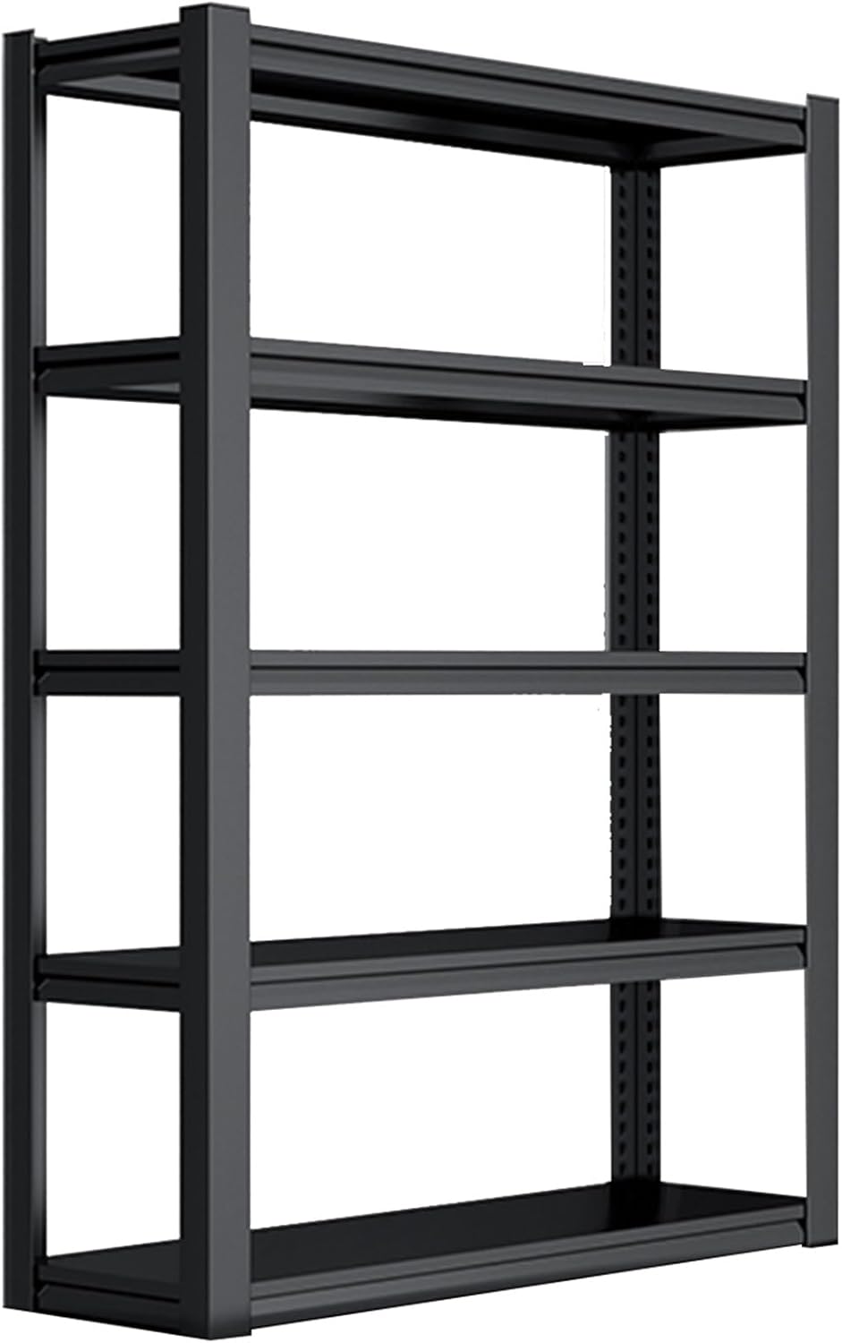 61Hde-QzmoL._AC_SL1500_.jpg Heavy Duty Metal Storage Shelves 5-Tier Adjustable Rack Boltless Assembly for Garage Warehouse Basement & Pantry - Sturdy nization & Versatile Shelving Solution for Home & Business - Image 1