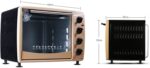 Silver Microwave Oven Tact Top Quality Convection Halogen Oven Grill Oven with Convection Ideal for Roasting, Baking - Image 6