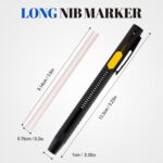 PINKE Heat Erasable Fabric Marker for Sewing, Washable, Heat Erasable Pens for Fabric, Sewing Chalk DIY Markers Pen for Quilting, Embroidery, Suitable for Cotton, Knitted Fabrics (1Pen+20Refills) - Image 6