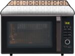 Stylista Microwave Oven Cover for Samsung 32 L Convection MC32K7055QT, Geometric Pattern - Image 6