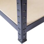 The Shopfitting Shop 5 Tier Boltless Garage Shelving Workshop Storage Racking Shelves Heavy Duty Metal 1800 x 900 x 400 - Image 7