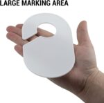 IFAMIO 20 Pack Clothing Rack Size Dividers Blank Closet Separators for Clothes Baby Closet Size Divider Hooks Wardrobe Large Hangers Clothing Size Dividers for Racks Hanging Closet Organizer - Image 5
