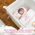 Cute 'n' Cuddle Baby Disposable Changing Mats, 60x45cm Pink Pack of 30, Waterproof, Ultra-Soft & Highly Absorbent Diaper Changing Pads, Leakproof Underpads for Newborns & Infants - Image 5