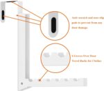 Over The Door Drying Rack Clothing for Laundry Hanger Folding Laundry Hanging Clothes Rack - Image 3