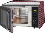 The Furnishing Tree Microwave Oven Cover for IFB 23 L Convection 23BC4 Symmetric Pattern Red