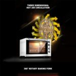Microwave Oven Only in Silver Tact Built-in Electric Single Oven - Premium Stainless Steel Convection Halogen Oven Ideal for Grilling, Baking Aesthetic and Practical - Image 4