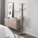 ORCHID M® Coat Racks, Coat Stand Metal Hat Heavy Bedroom Hallway Free Standing Clothes Hat Rack Hangers Hat Hanger Holde - Image 2