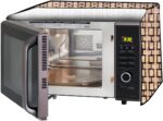 Stylista Microwave Oven Cover for Samsung 32 L Convection MC32K7055QT, Geometric Pattern