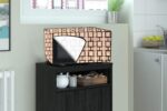 Stylista Microwave Oven Cover for Samsung 32 L Convection MC32K7055QT, Geometric Pattern - Image 2