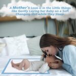 Cute 'n' Cuddle Baby Disposable Changing Mats, 60x45cm Blue Pack of 30, Waterproof, Ultra-Soft & Highly Absorbent Diaper Changing Pads, Leakproof Underpads for Newborns & Infants - Image 8