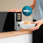 Cecotec Digital Microwave with Grill 25 L Convection 2500 Touch. 900 W, Grill 1200 W, Touch Control, 2200 W Convection, 8 Programs, Timer 60 min, Rotary Tray 315 mm - Image 4