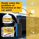 PINKE Car Polish and Scratch Remover with Sponge, T-221A, Aluminum Oxide, Fine Grit, Suitable for Metal, Plastic, Chrome, Glass, Car Care, Pink - Image 2