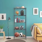 BestOffice 5-Wire Shelving Unit Steel NSF Large Organizer Garage Heavy Duty Commercial Grade Utility Metal Layer Storage Rack for for Kitchen Office 14D x 24W x 60H Inch,Black, 5-Tier, - Image 2